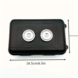 Magnetic Weatherproof & Waterproof Stash Box with Strong Hold (Middle)