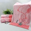 60x30cm Snoopy Cotton Towel Thickened Water Absorption Adult Children Soft Affinity Face Towel Cute Cartoon Kids Face Washcloth 2