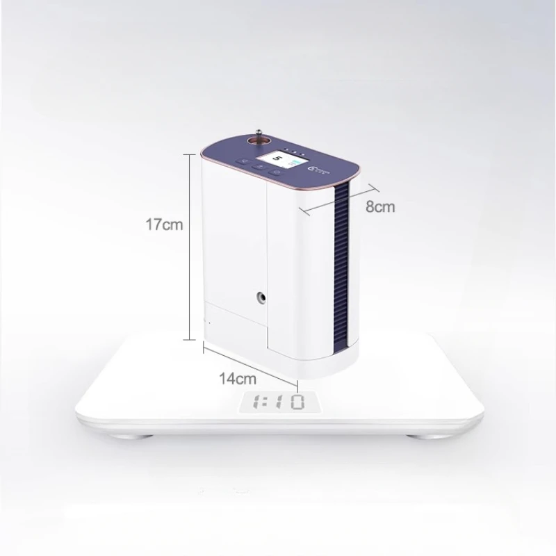 

Portable oxygen concentrator portable small oxygen household elderly plateau car oxygen inhaler