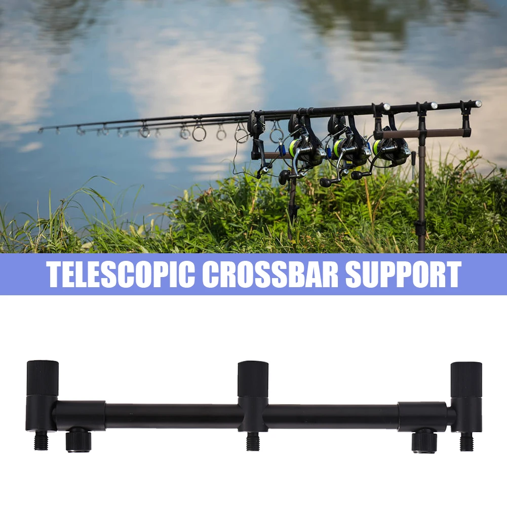 Aluminum Alloy Bite Alarms Stand Carp Fish Pole Fishing Rod Buzz Rest Holder Compression Resistance Outdoor Fishing