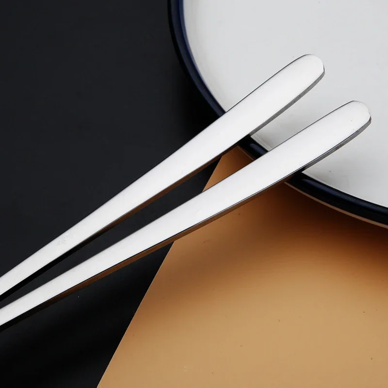 Stainless Steel Spoon Asian Korea Soup Spoon