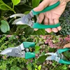 1Set Garden Tool Set Metal Plastic Non Electric with Suitcase 10pcs Pruning Rake Shovel Spatula Sprayer Non Slip Rubber Grip 6