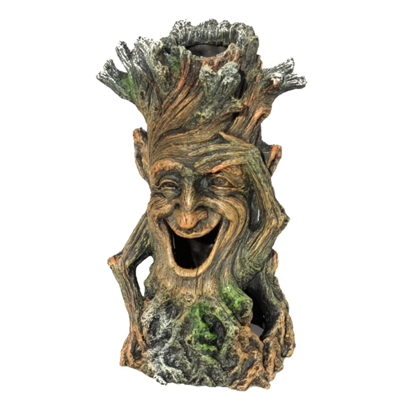 

Aquarium Decoration Ornaments Optional Tree Stump Realistic Coral For Fish for Tank Interior