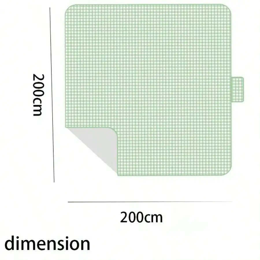 2024 New Picnic Mat Outdoor Thickened Waterproof Camping Non-Woven Fabric Material Picnic mat Moisture-ProofMat Beach Mat 6