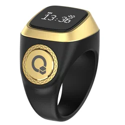 Enhanced Bluetooth Smart Ring for Men & Women - Personalized Fashion Jewelry Counter (Black 18)