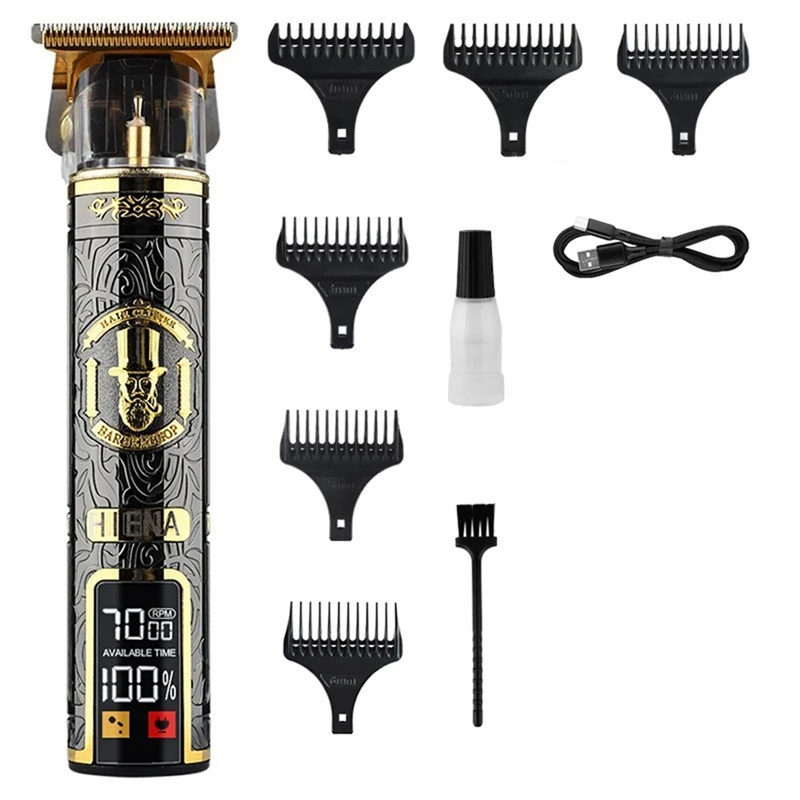 

Electric Hair Clippers USB Rechargeable Beard Trimmer Professional Men Hair Cutting Machine Beard Barber Hair Cut