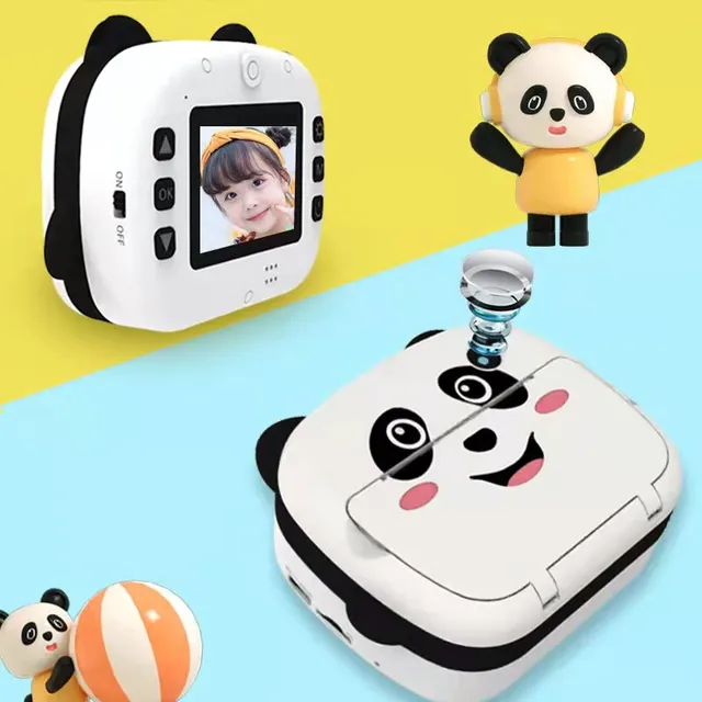 Instant Print Camera Thermal Printing Photo Camera Kid WIFI Digital Camera Girls Toy Child 1080P HD Video Camera Boys Birth Gift 3