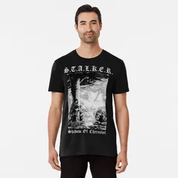 S.T.A.L.K.E.R. / Black Metal Premium T-Shirt For Men Clothing Women Short Sleeve Tees Y2K Tops New Arrival Unisex Summer