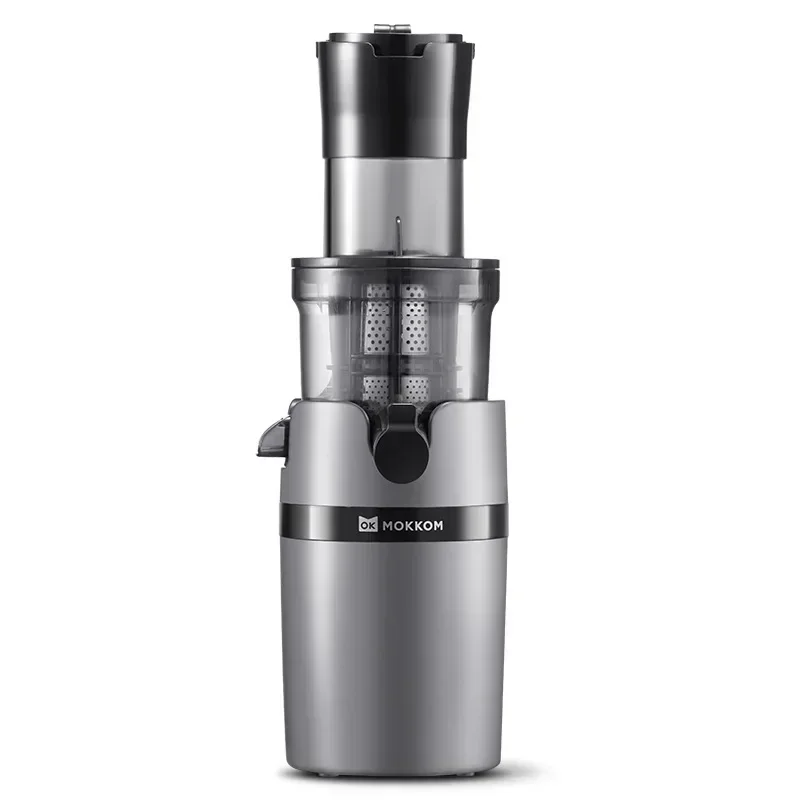 Mokkom Large Diameter Original Juicer Automatic Small Multifunctional Dregs Juice Separation Fruit and Vegetable Juicer 220V 6
