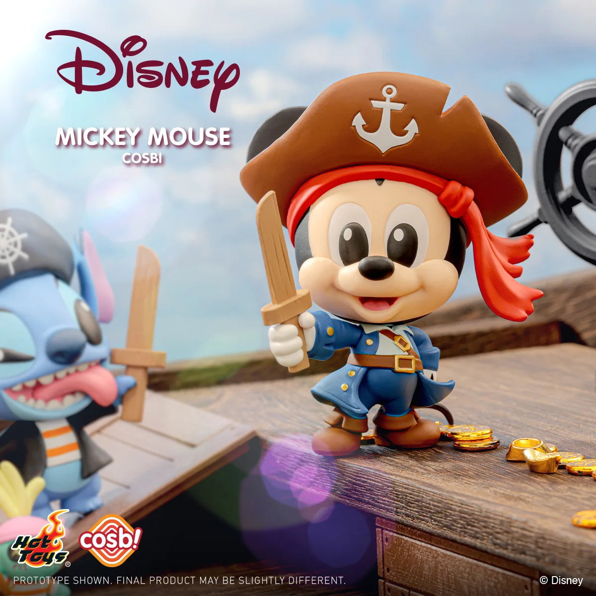 Hot Toy COSBI Series Disney Mickey Mouse & Friends (Pirate