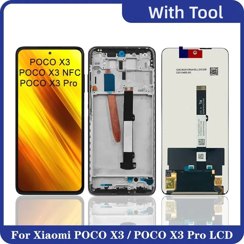 667-for-poco-x3-lcd-for-xiaomi-poco-x3-pro-m2007j20cg-lcd-display-touch-screen-digitizer-for-poco-x3-nfc-lcd-replacement