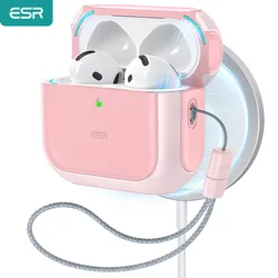 Advanced MagSafe Drop Protection Earphone Cover by ESR - AirPods Pro Case (Pink)