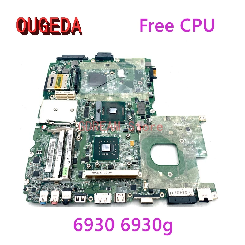OUGEDA MBPH802001 MB.PH802.001 NCQD0 LA-5511P для ноутбука ACER Aspire 5942 5942G материнская плата HD 4650 GPU