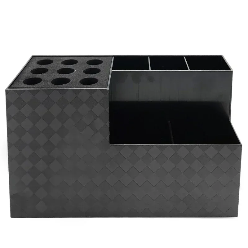 Porte-outils de barbier multifonctionnel antidérapant, peigne à cheveux détachable, support de ciseaux, boîte à outils de coiffure, accessoires de salon de coiffure