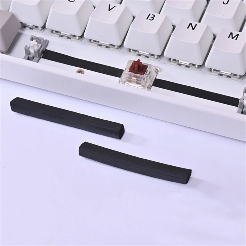 

Mechanical Keyboard Plate Satellite Shaft Dust-proof Rubber Sealing Strip for Spacebar