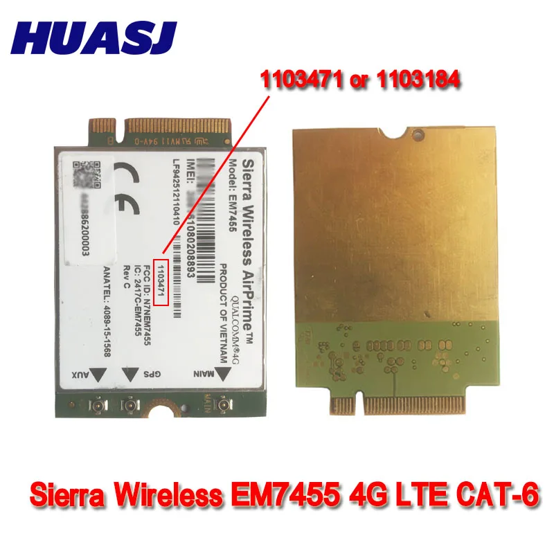 cat-6 m2 módulo 1103471 1103184 fdd tdd lte ngff módulo