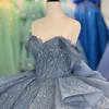Dark Blue Quinceanera Dresses Floral Princess Azul Evening Dresses Sweet 16 Vestidos De Quinceanera Customized 6859 3