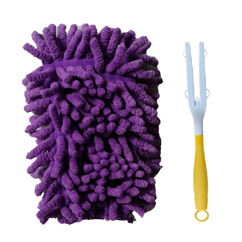 WRINGKIT 15 Ricariche Per Spolverino Riutilizzabili In Pile - Compatibili Con Swiffer, 5 Colori, Per Pavimenti, Soffitti, Ventilatori - 2