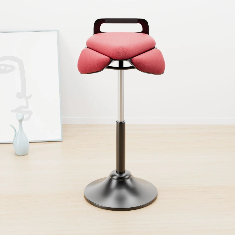 Comfortable long mount saddle high bar adult home stool office computer ...