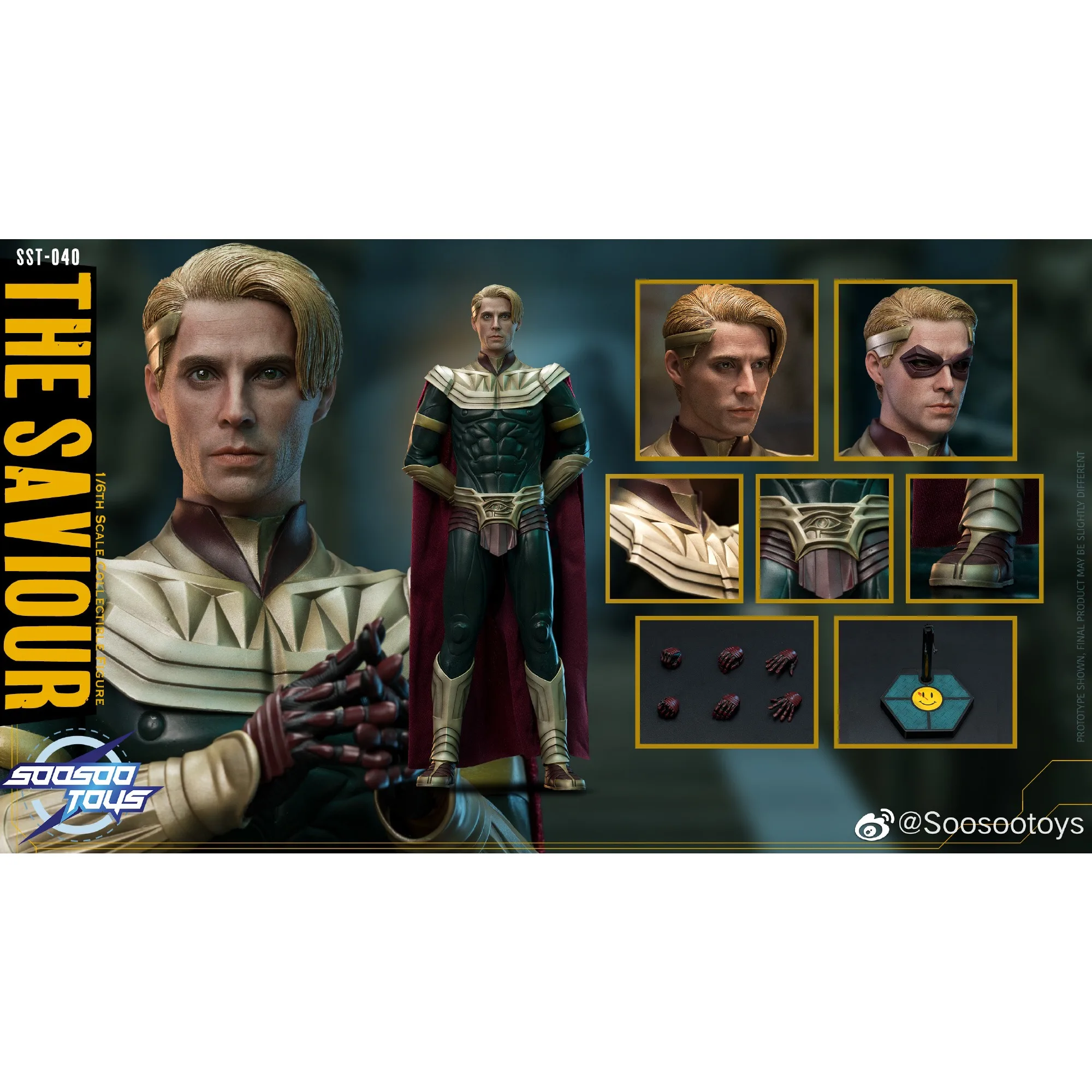 【Soosootoys】新品 ウォッチメンThe Saviour SST-040 Soosootoys SST-040 Watchmen 1/6 THE SAVIOUR 12″ Action