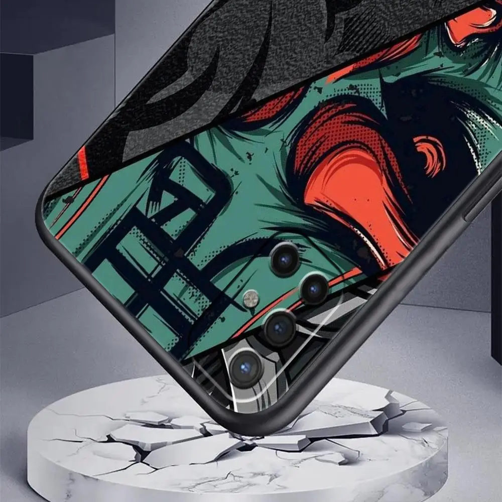 Samurai Ghost Face Phone Case - Japanese-Inspired Design Cover