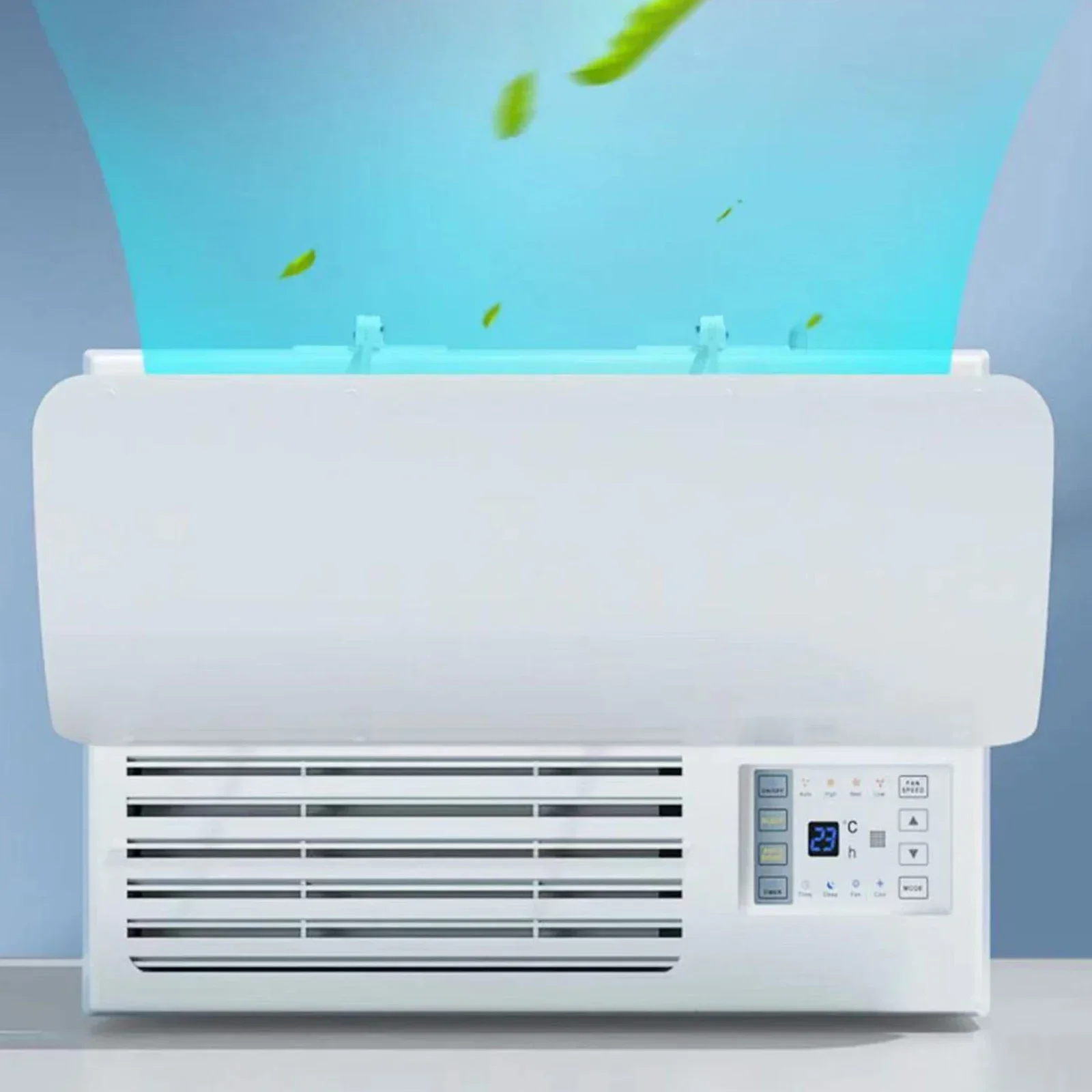 

High AC Up Design Unit * Deflector Air PVC Adjustable Cm Quality 53 Wind Wall 27