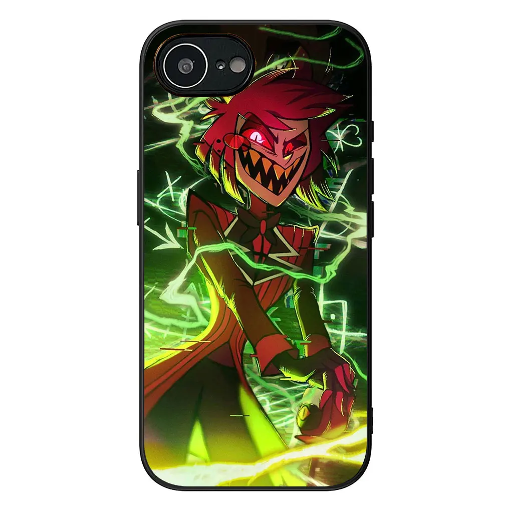 Angelic Dust-Resistant Soft Phone Cover with Alastors Design