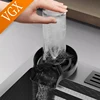 VGX Multifunction Single Kitchen Sink Large Digital Display Sink Kitchen Gourmet Faucets Cup Washer Stainless steel 304 Sink 6