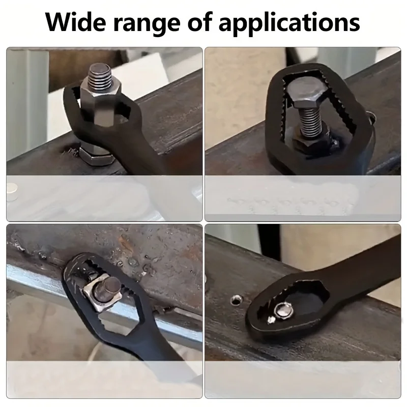 1pc  3-17mm Multifunctional Double End Box Wrench Hexagonal Solid Wrench for Tightening Various Diameter Screws and Nuts 2