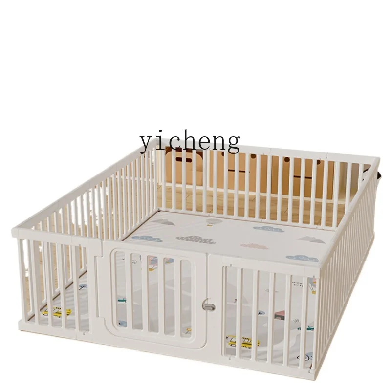XL Fence Protective Grating Indoor Home Baby Ground Fence Children Crawling Mat