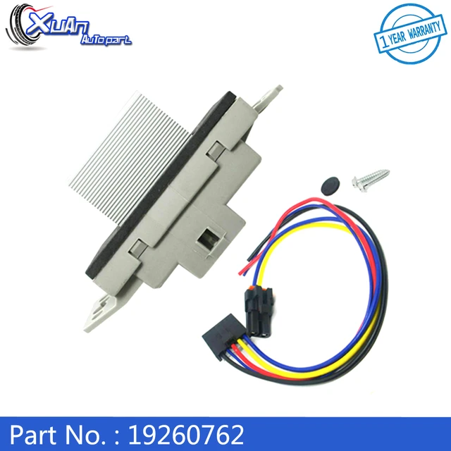 XUAN A/C Heater Blower Motor Resistor Module 19260762 For Chevrolet  Trailblazer Tahoe 15827491 89018778 89019351 15-80567 AliExpress