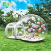 Christmas Inflatable Balloons Bubble House Outdoor 8.2/10FT Commercial Grade PVC Bubble Tent House With Blower For Party Decorat 3