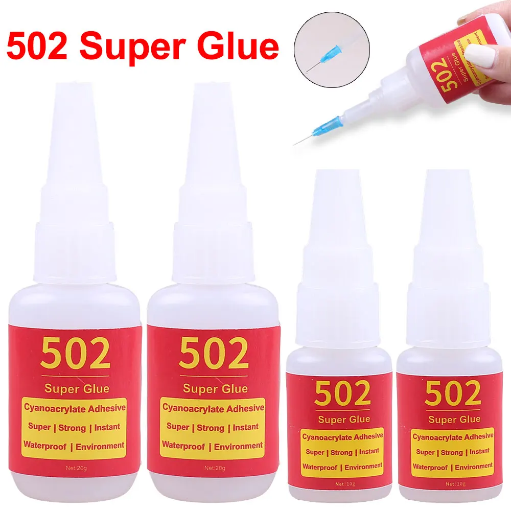 다목적 슈퍼 접착제 매우 강력하고 강력한 인스턴트 비닐 접착제 초 시아노아크릴레이트 502 목재 실리콘 목공 실란트