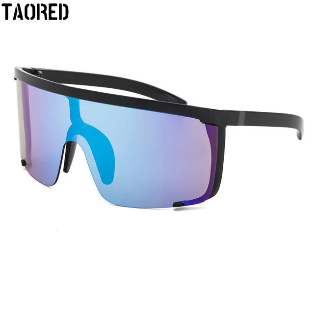  - 2022 Women's Sunglasses Oversized Shield Sport Eyeglasses Outdoor UV400 Vintage Men Fashion Unisex Eyewear for Bicycle,Hiking