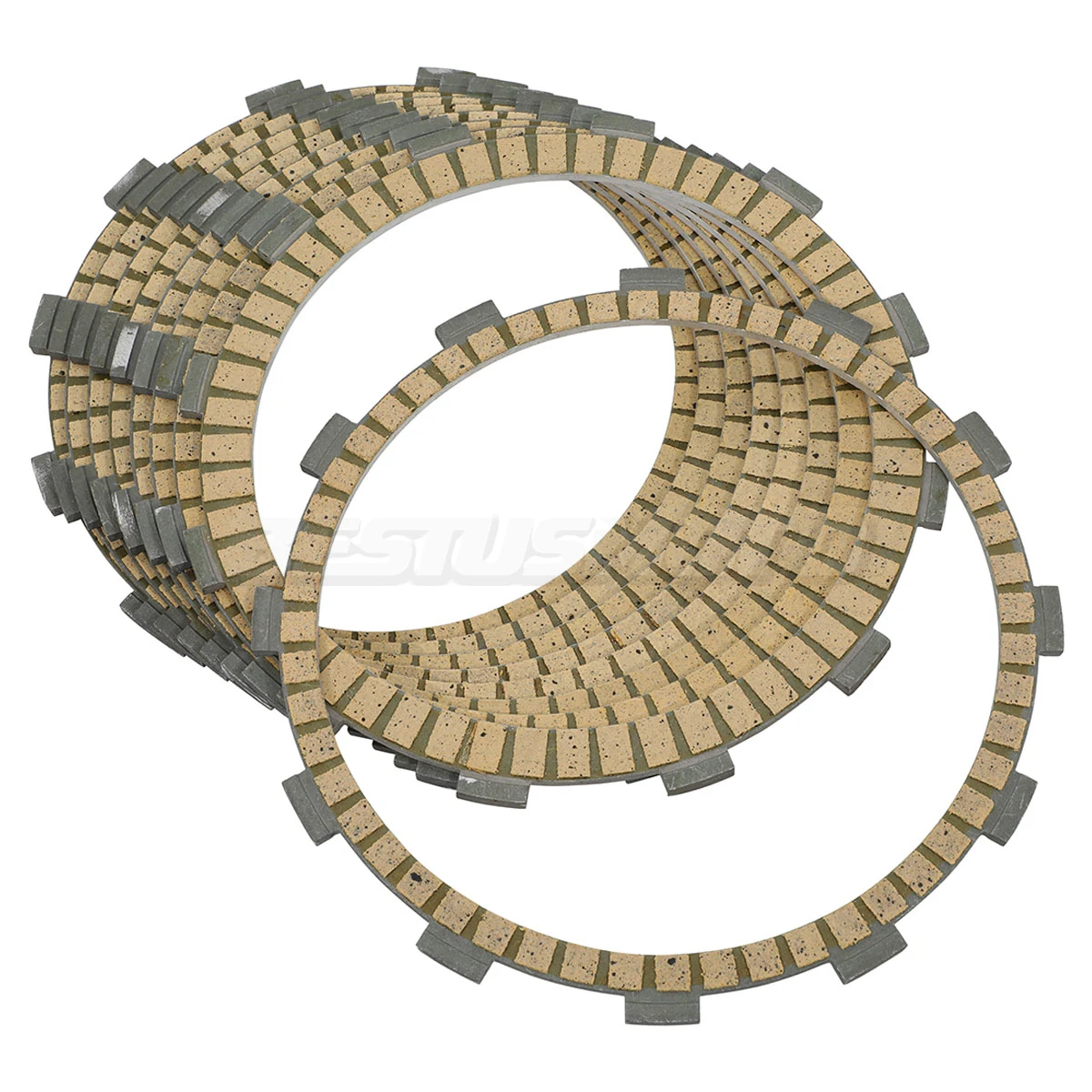 

9PCS Clutch Friction Plates Kits For Harley Dyna Fat Bob Road King Glide Ultra Heritage Softail Custom Breakout FXSB Rocker FXCW