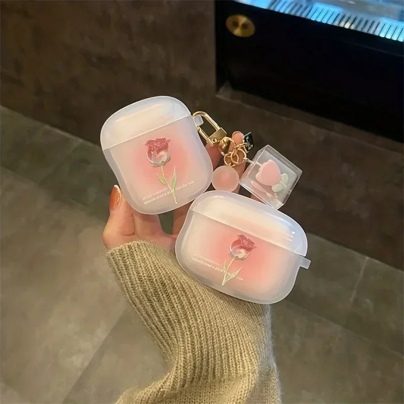 Paquete De 3] Para Funda AirPods Pro 2 Bonita, Funda Divertida Airpod Pro 2 Comida Cubierta De Silicona De Dibujos Animados 3D Compatible Para Fundas AirPods Pro 2ª Gen Con Bolígrafo