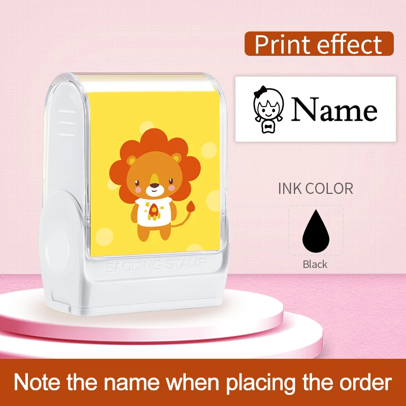 Personalized Toddler Learning Stamp Set - Reusable Waterproof Seal Kit with Name Engraving