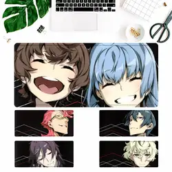 Teste padrão kiznaiver mouse pad gaming mousepad grande tapete do mouse desktop tapete do computador para overwatch