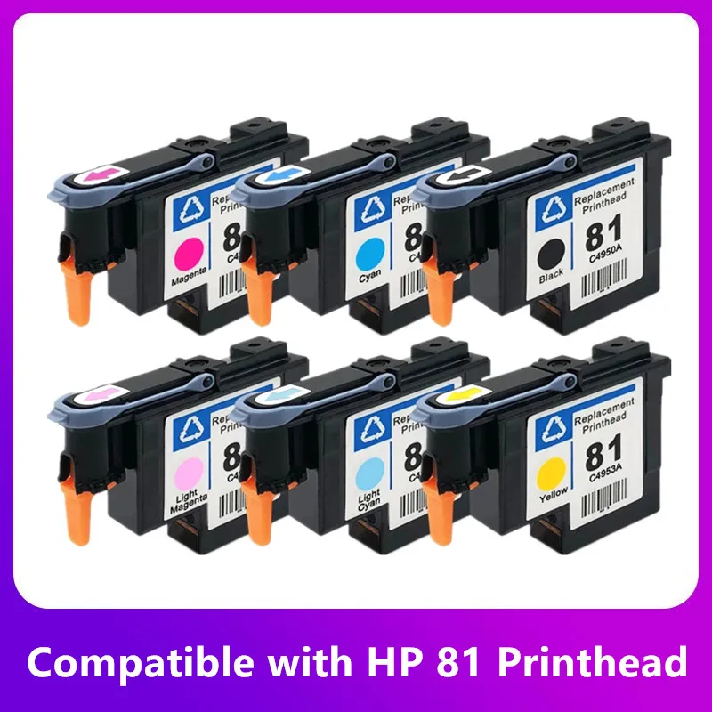 

For HP 81 Printhead C4950A C4951A C4952A C4953A C4954A C4955A Print Head For HP Designjet 5000 5000ps 5500 5500ps Printer Head