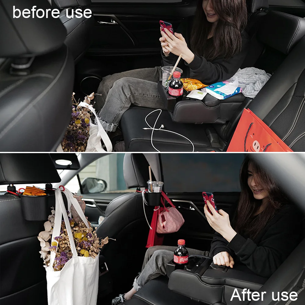 Car Seat Headrest Hook Auto Back Seat Organizer Hanger Storage
