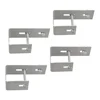 Everything Is Solar 4-Pcs Solar Panel Hooks For Balcony Railing Mounts Adjustable PV Brackets Fit 5cm Rail Weatherproof Kit For Home RV Boat Flat - Thumbnail Image 6