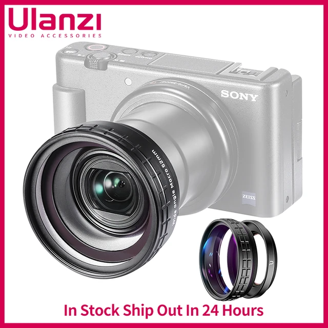 Ulanzi WL-1 Wide Angle/Macro Lens for Sony ZV-1/ Sony RX100 VII