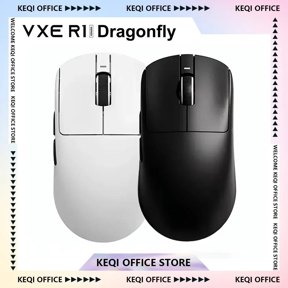Vgn Vxe Dragonfly R1 Se Pro Max Mouse Wireless Bluetooth Gaming Mouse Paw3395 Lightweight Pc Gaming Accessories Mice
