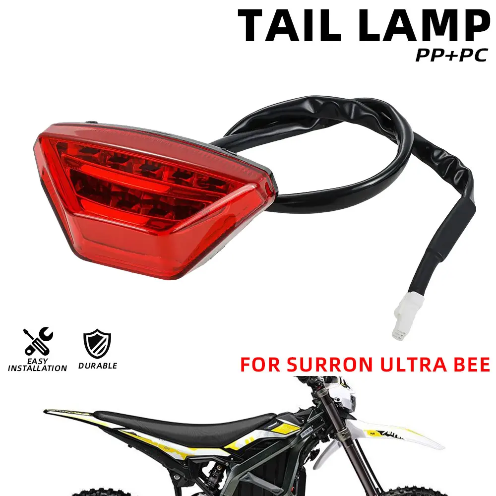 Motorcycles Accessories Tail Lamp Light Taillight Brake Lights For Sur-ron Surron Ultra Bee Electric Dirt Bike E-Bikes