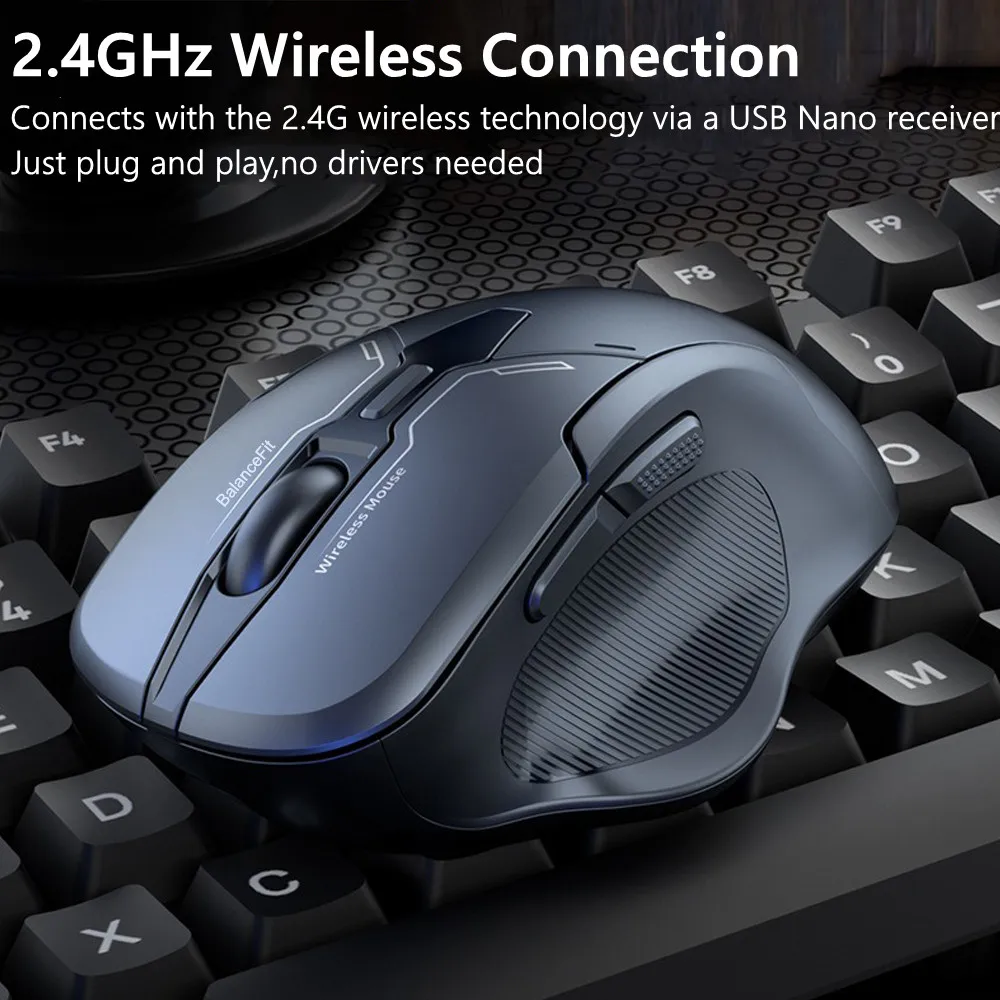 Wireless Gaming Mouse 2.4G Ergonomic Cordless With USB Receiver 6 Buttons For Laptop PC Computer wireless mouse,gaming mouse