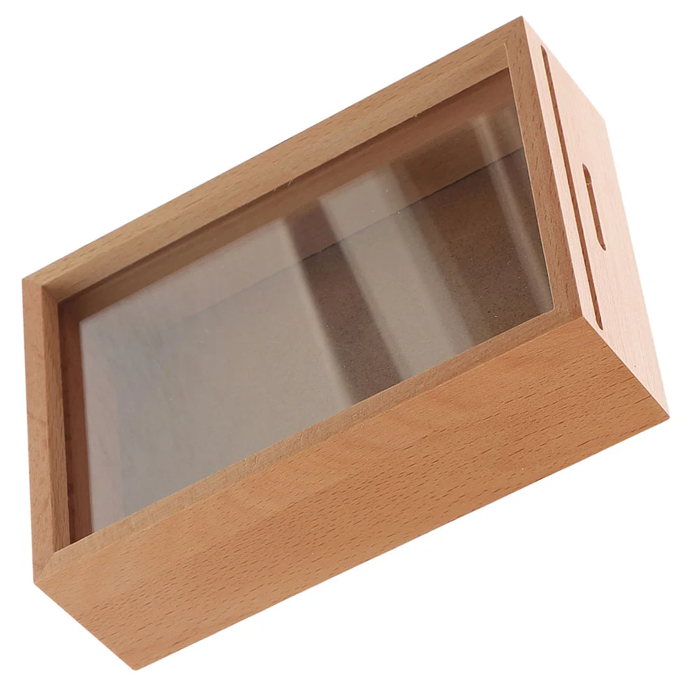 Piggy Bank Coin Banks Piggy Bank Wood Frame Material Money Box For Kids Adults Home Decor Coin Banks Storage Container 5