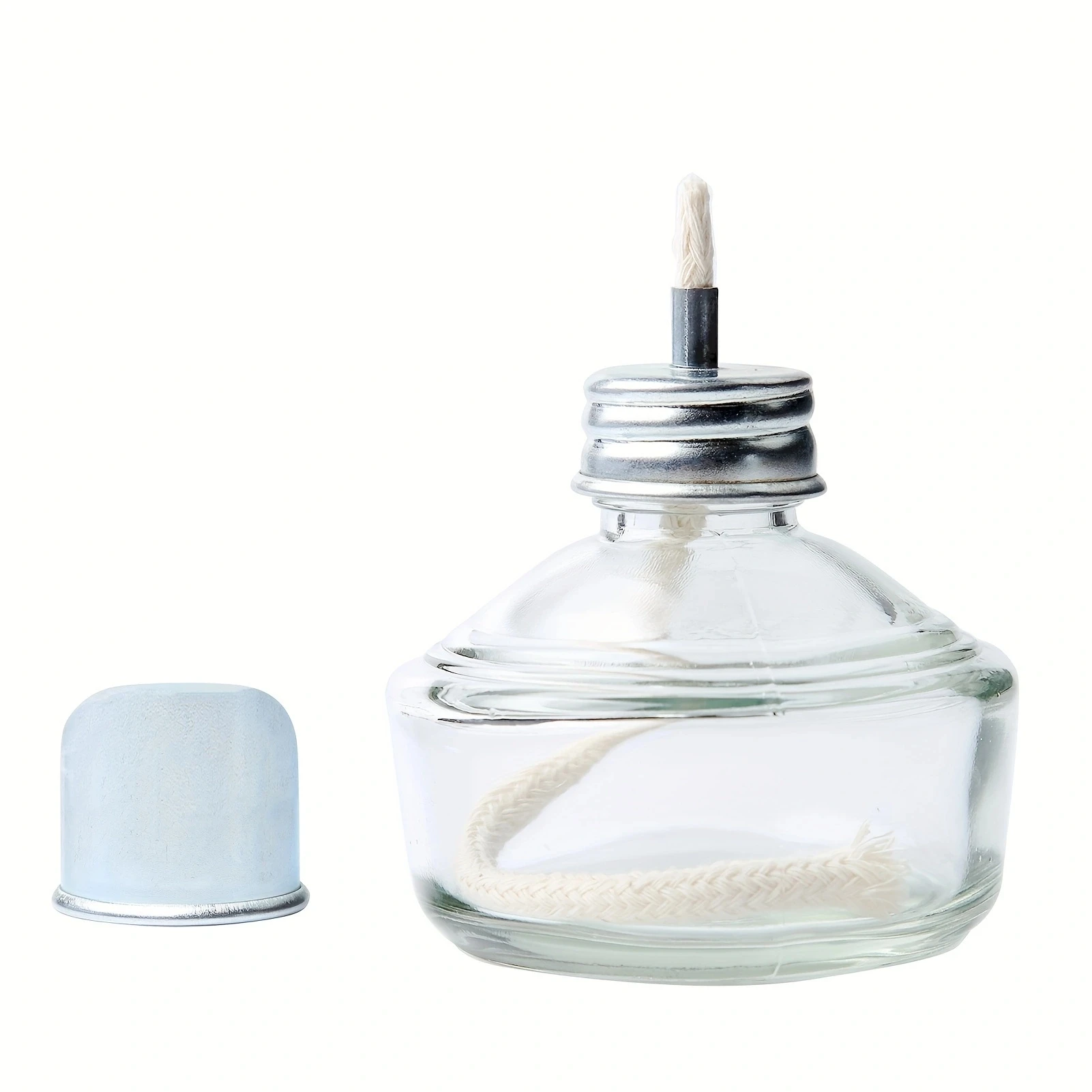 Lampe brûleur à alcool en verre épais et Durable, avec couvercle, verrerie chauffante de laboratoire pour articles dentaires, équipement chauffant, 1 pièce