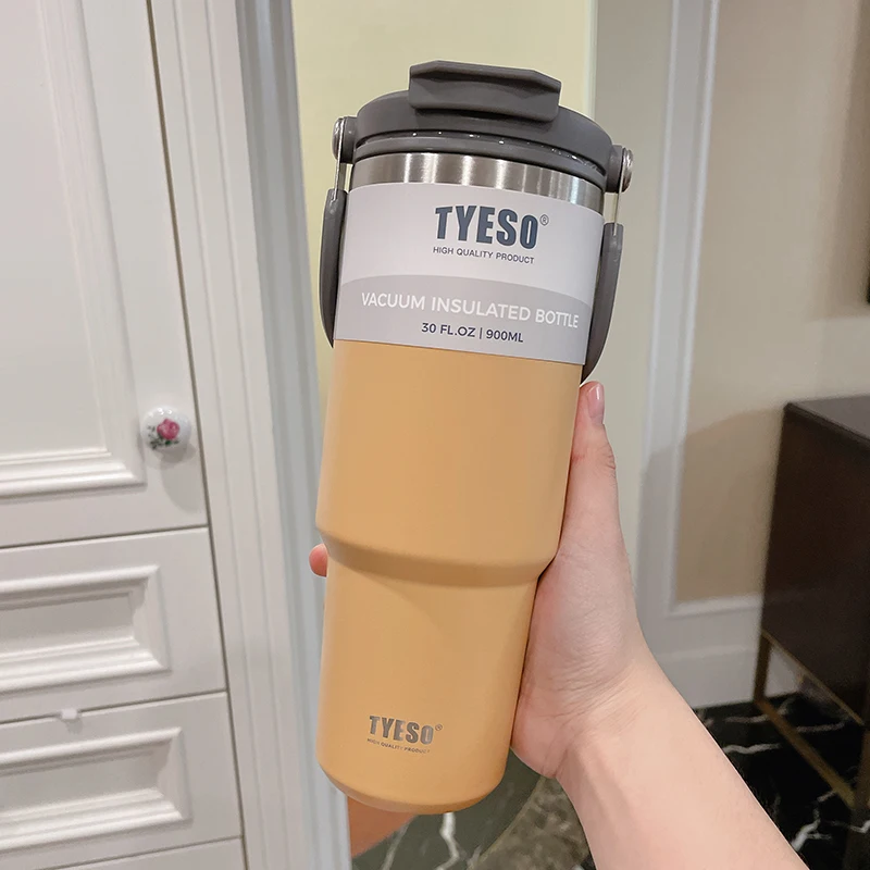 Stainless Steel Insulated Coffee Tumbler - 900ML