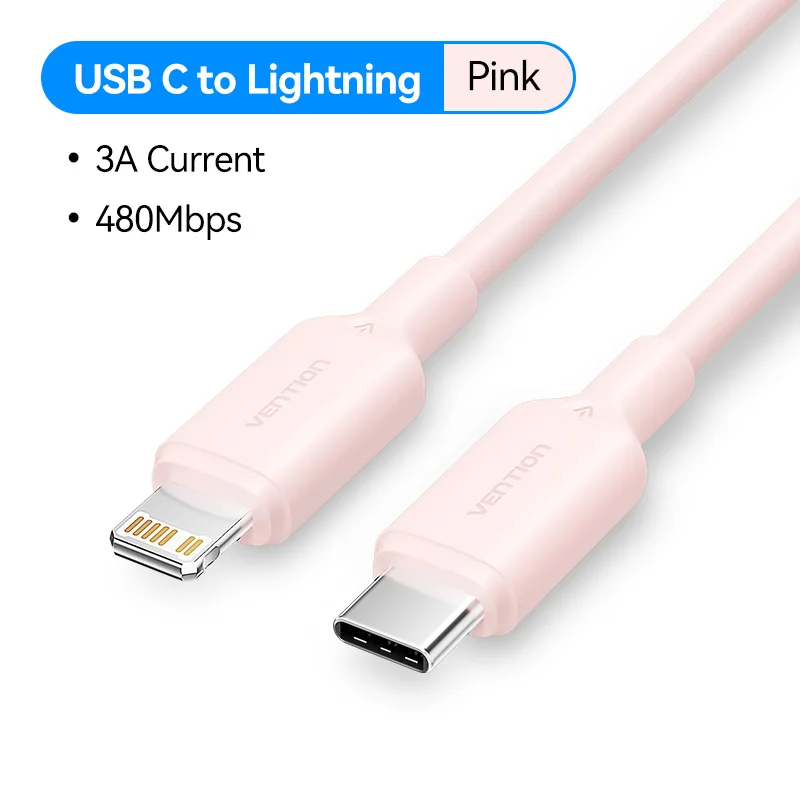Vention 27W USB-C to Lightning Fast Charging Cable