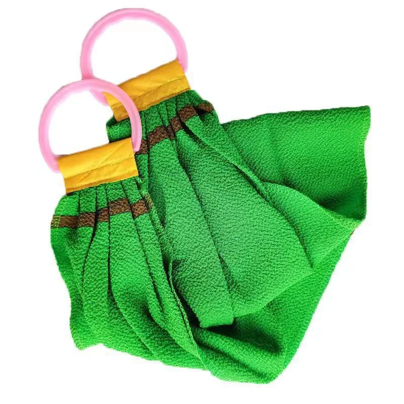 Shower Exfoliating Back Scrubber Bath Belt Body Washcloth Rear Scrub Pull Strap Tool exfoliating shower brush shower scrubber exfoliating washcloth skin exfoliating cloth exfoliating bath glove exfoliating bath brush exfoliating scrubber exfoliating shower scraper exfoliating shower scrubber 90105CM